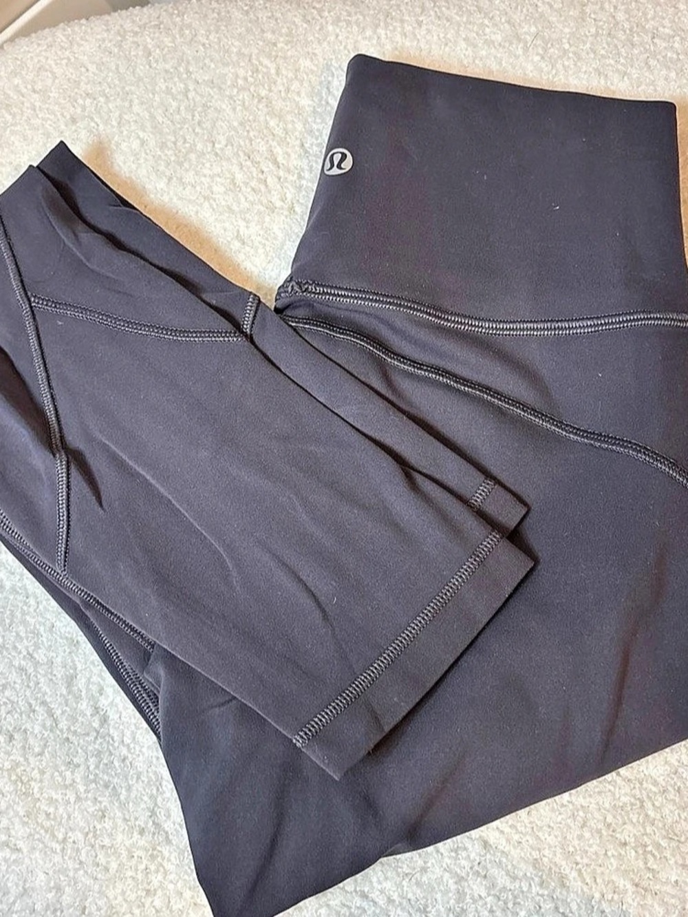 lululemon All the Right Places High-Rise Crop 23" Gray Leggings